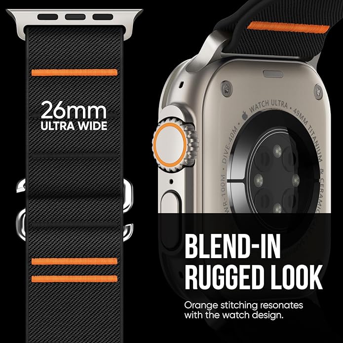 Blackfire Elite  Straps Compatible with Apple Watch Ultra 3 Strap