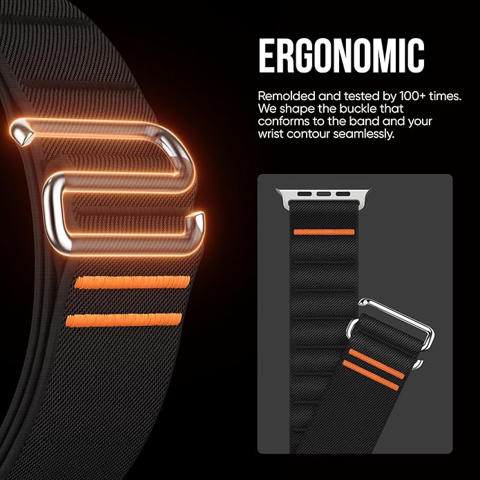 Blackfire Elite  Straps Compatible with Apple Watch Ultra 3 Strap