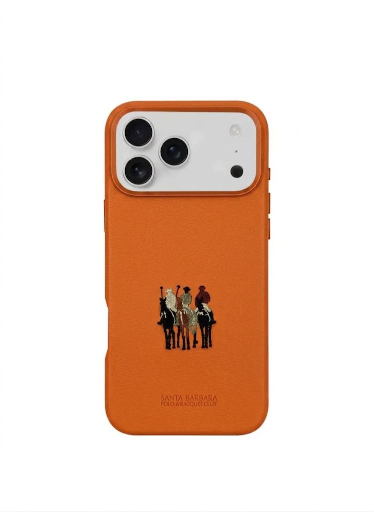 Business Style Polo Justin Embroidery Shockproof Magnetic Case for iPhone Series