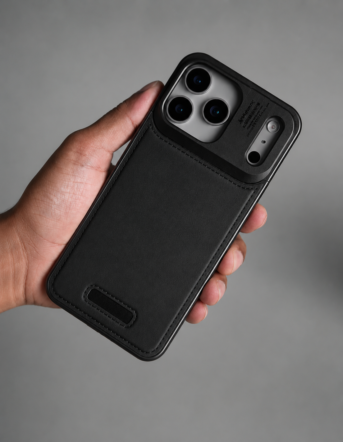 Premium Metallic AeroFLex Leather Case With Aroma Perfume Cover Compatible For iPhone Series