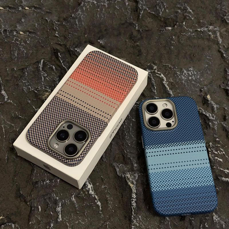 Back Cover Case for iPhone Series – Shockproof Protective Ultimate Luminous Magnetic Fiber Case(Copy)