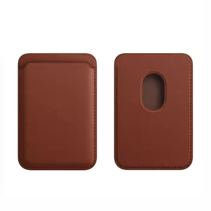 Strong Magnet High Quality anti-scratched PU leather Phone Card holder Purse