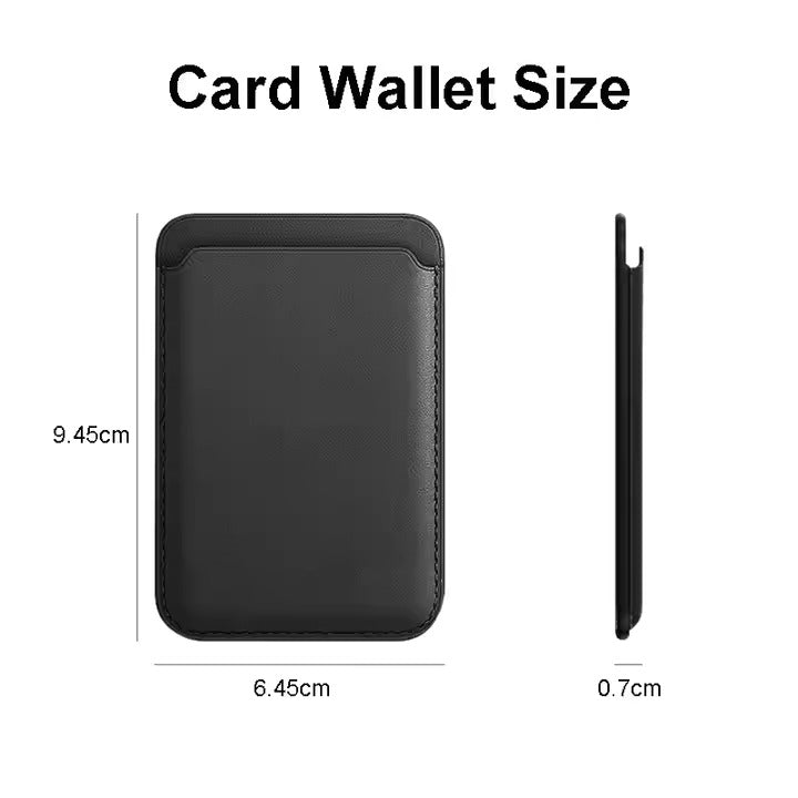 Strong Magnet High Quality anti-scratched PU leather Phone Card holder Purse