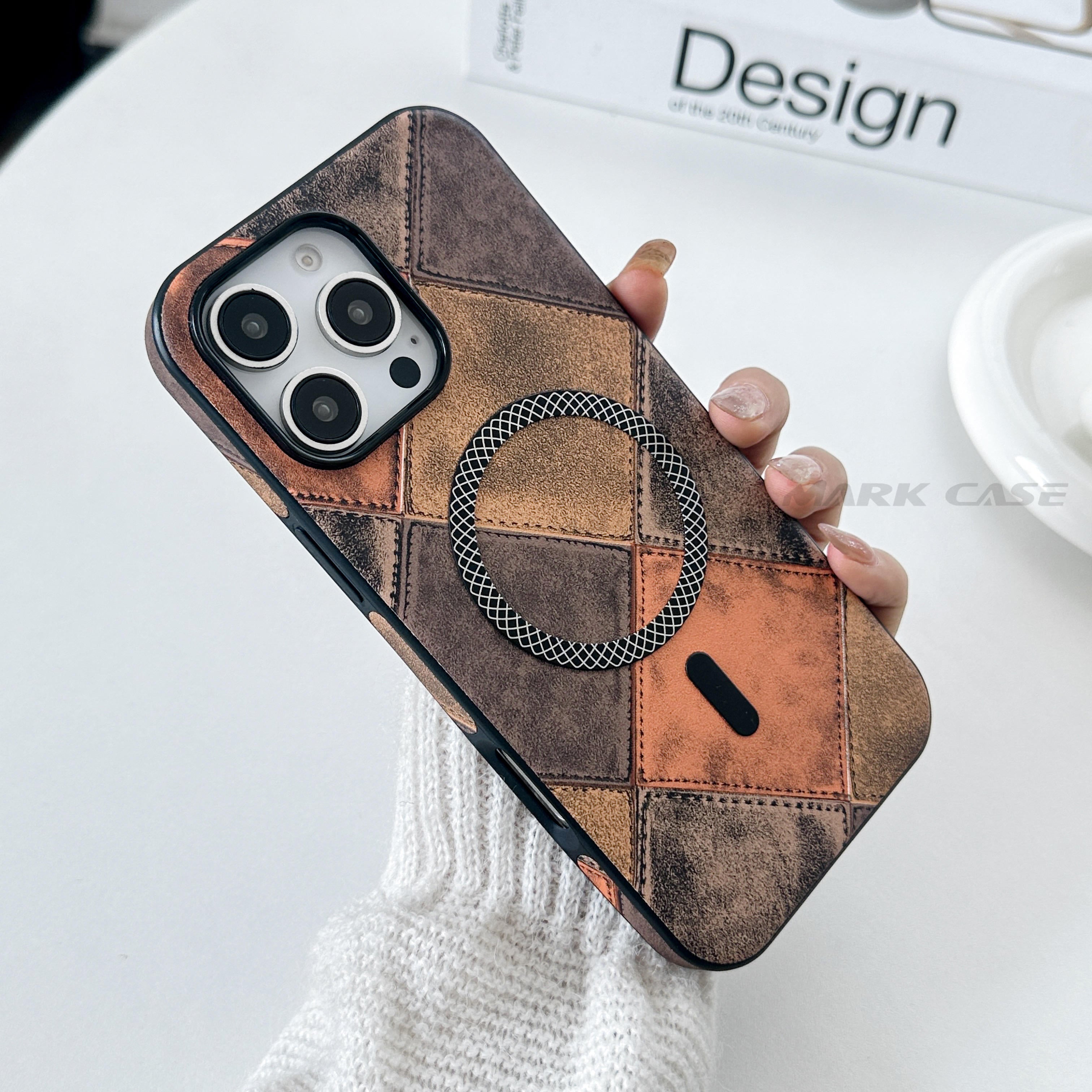 CarbonCraft Magnetic Leather Cover