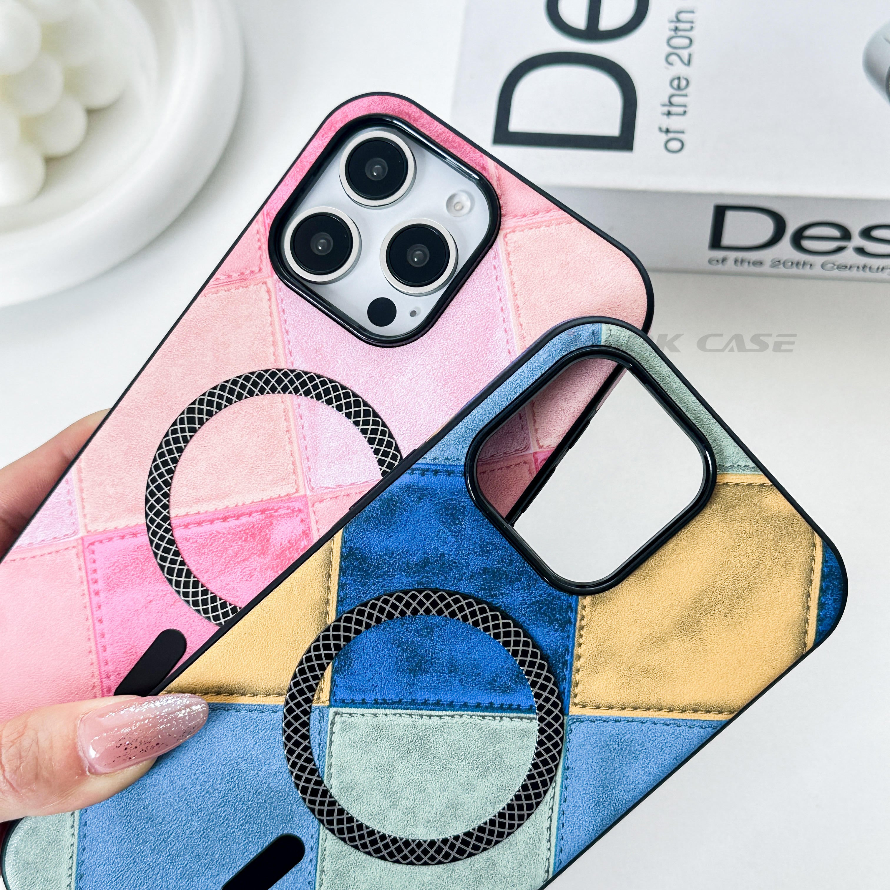 CarbonCraft Magnetic Leather Cover