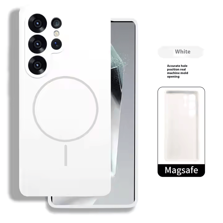 Soft Flexible TPU Shockproof Protective Glossy Soft Mag-Safe for Samsung S Series