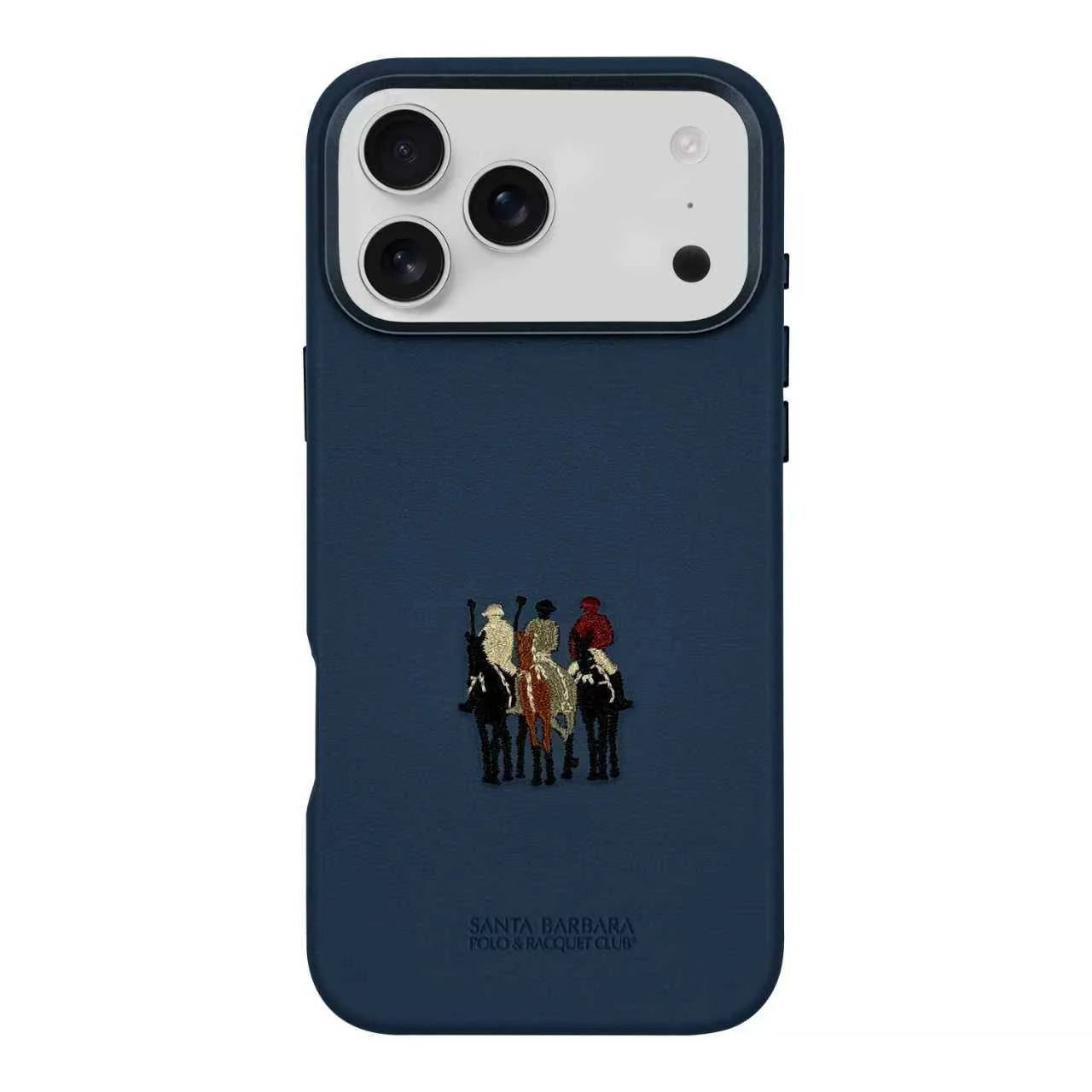 Business Style Polo Justin Embroidery Shockproof Magnetic Case for iPhone Series