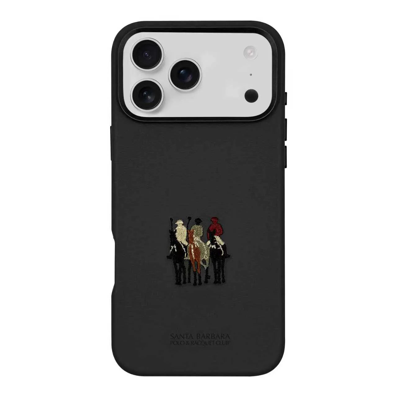 Business Style Polo Justin Embroidery Shockproof Magnetic Case for iPhone Series