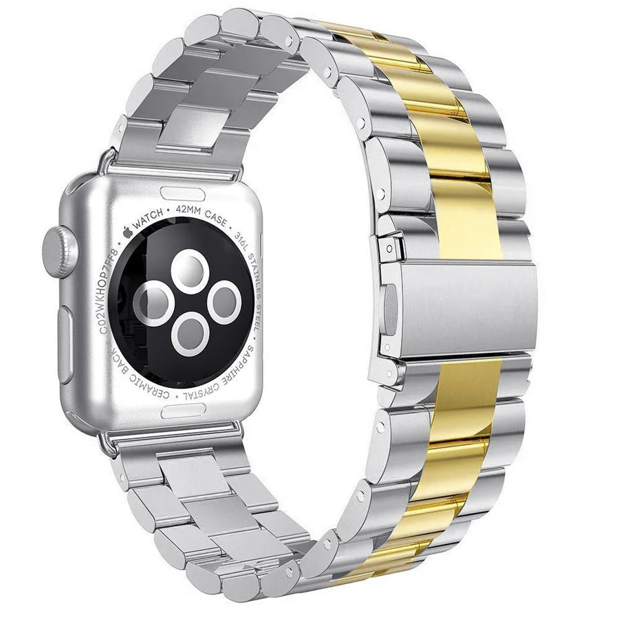 Silver/Gold Vintage Metal Strap For Apple Watch