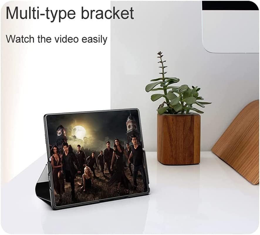 Flip Plating Mirror Case with Stand Function,PC/PU Translucent Clear View Shockproof Phone Protective Case Cover for FOLD