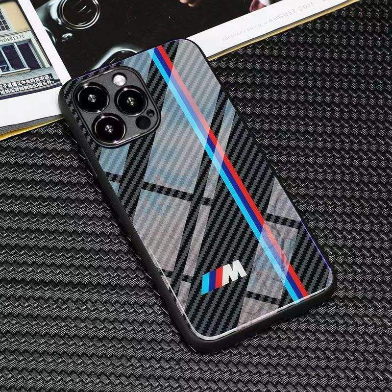 Luxury Carbon Fiber Back Cover Magnetic Phone Case