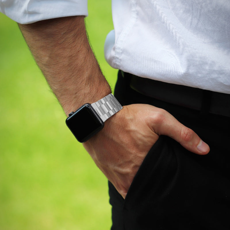 Elite Chain Strap – Premium Stainless Steel Watch Band