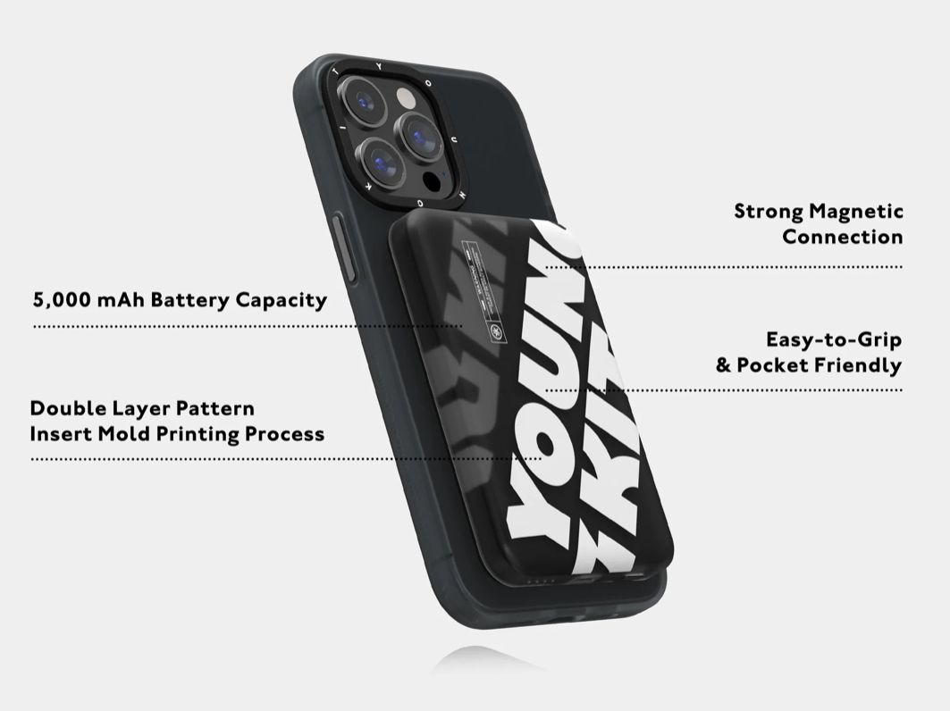 [Magnetic Wireless Power Bank – 10000mAh]