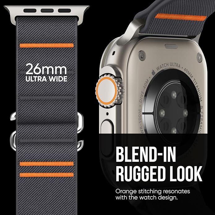 Blackfire Elite  Straps Compatible with Apple Watch Ultra 3 Strap