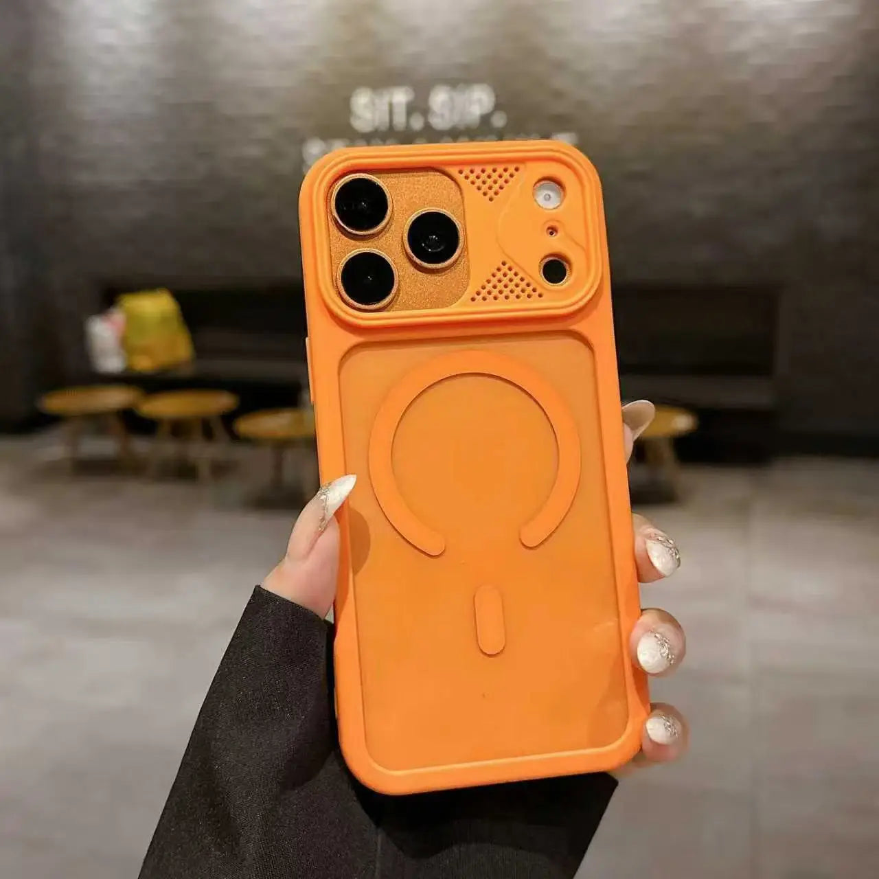 Luxury Iceland Stone Star Magnetic PC Phone Case – Elegant & Durable Protection