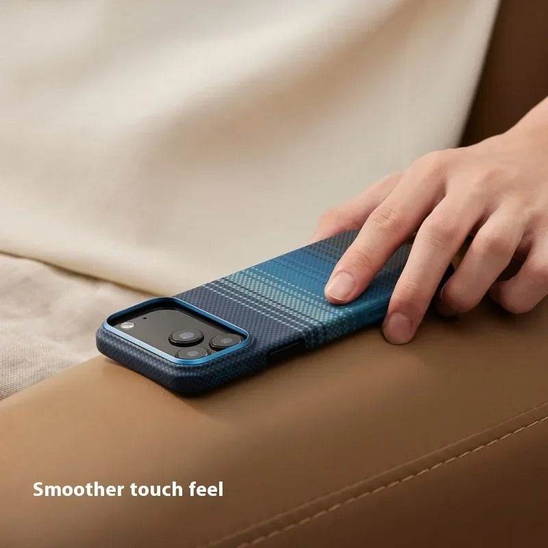 Back Cover Case for iPhone 17  Series – Shockproof Protective Ultimate Luminous Magnetic Fiber Case