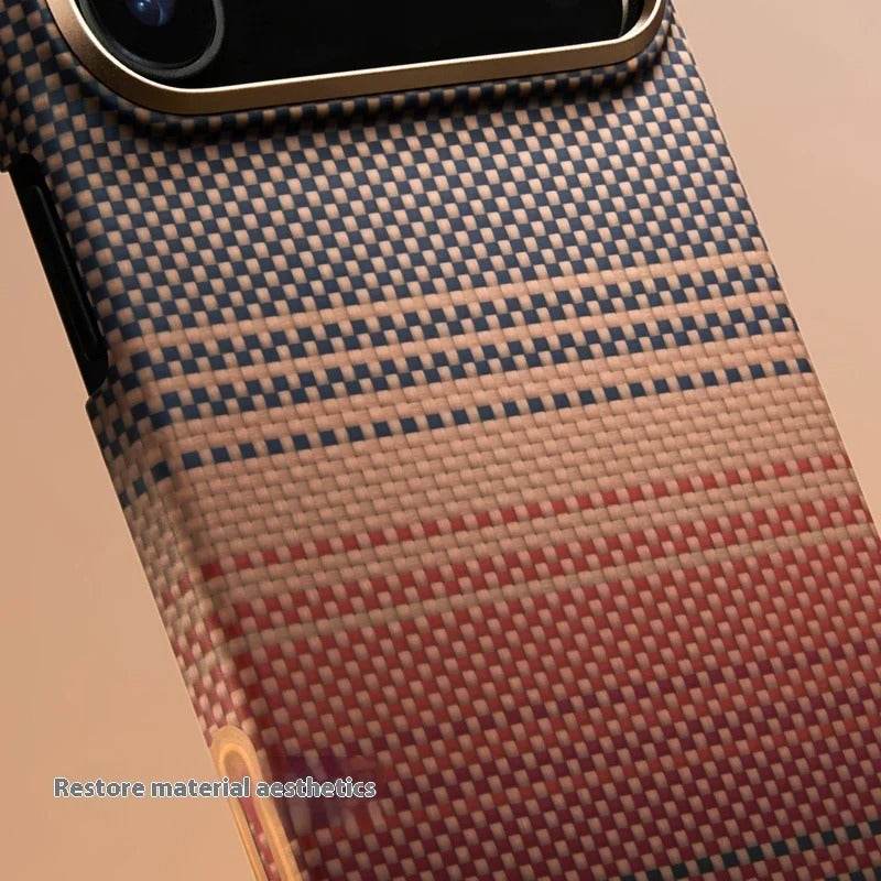 Back Cover Case for iPhone 17  Series – Shockproof Protective Ultimate Luminous Magnetic Fiber Case