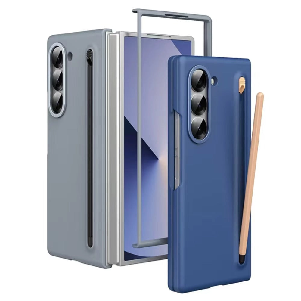 Pen Slot Hinge case Film Integrated Phone Case for Samsung Z Fold