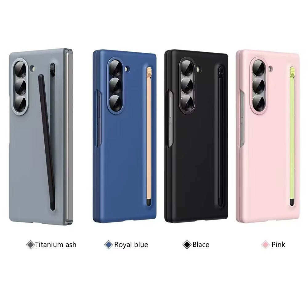 Pen Slot Hinge case Film Integrated Phone Case for Samsung Z Fold